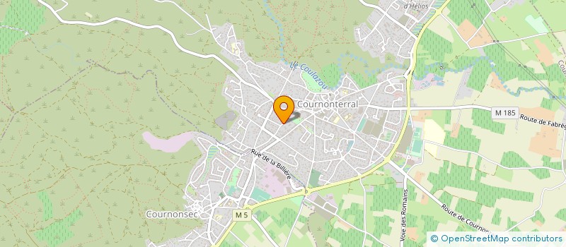 localisation de l'entreprise MADAME NATHALIE BUKY à COURNONTERRAL