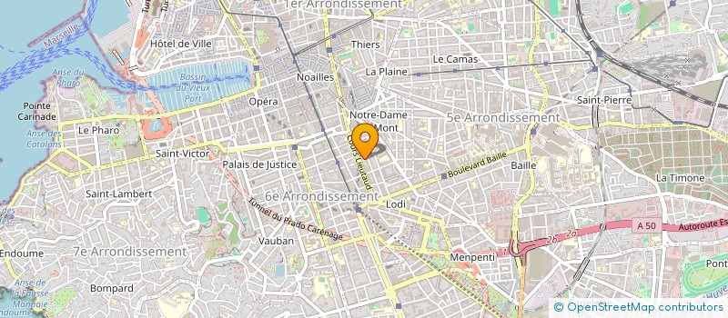 localisation de l'entreprise MADAME NATHALIE BUREAU à MARSEILLE