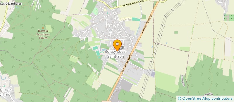 localisation de l'entreprise MADAME NATHALIE BUREAU  BOISSY-SOUS-SAINT-YON