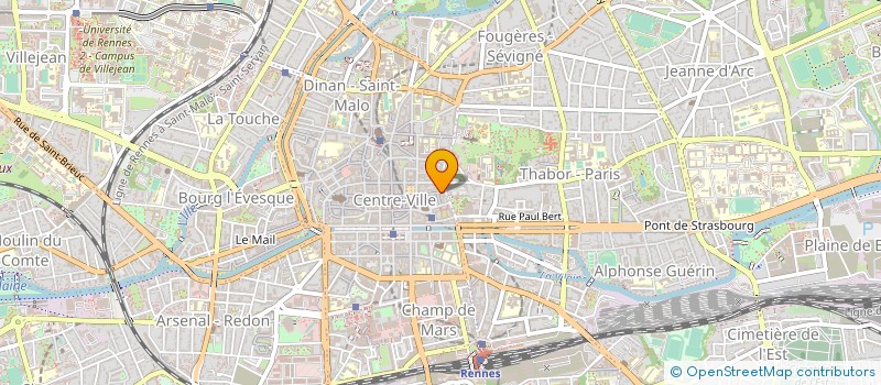 localisation de l'entreprise MADAME NATHALIE BUREL  RENNES