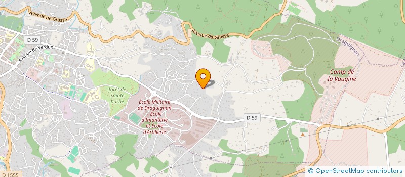 localisation de l'entreprise MADAME NATHALIE BURGOS  DRAGUIGNAN