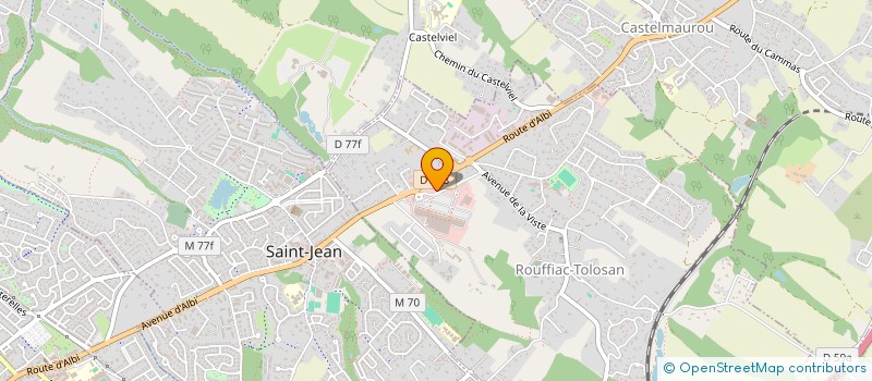 localisation de l'entreprise MADAME NATHALIE BUSCEMA  ROUFFIAC-TOLOSAN