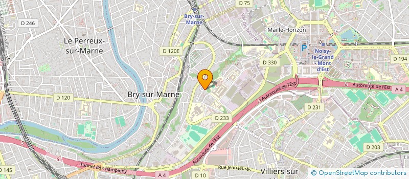 localisation de l'entreprise MADAME NATHALIE BUSSET à BRY-SUR-MARNE