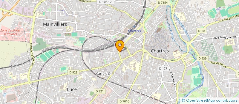 localisation de l'entreprise MADAME NATHALIE BUTHIER à CHARTRES
