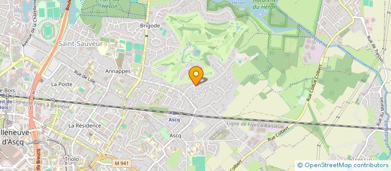 localisation de l'entreprise MADAME NATHALIE CACHEUX  VILLENEUVE-D'ASCQ