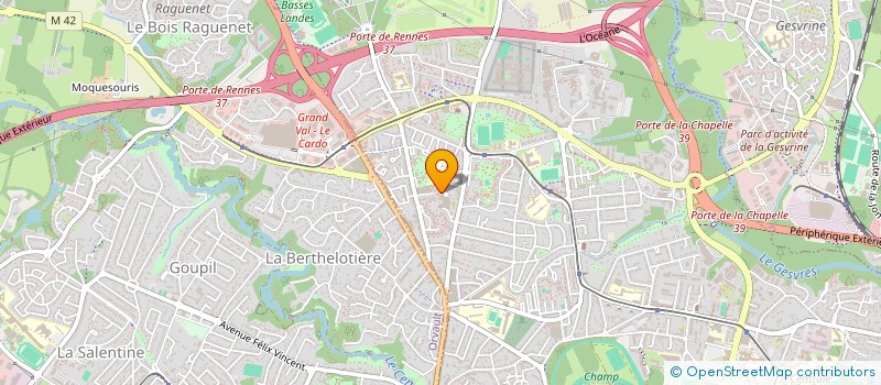 localisation de l'entreprise MADAME NATHALIE CAILLON  NANTES