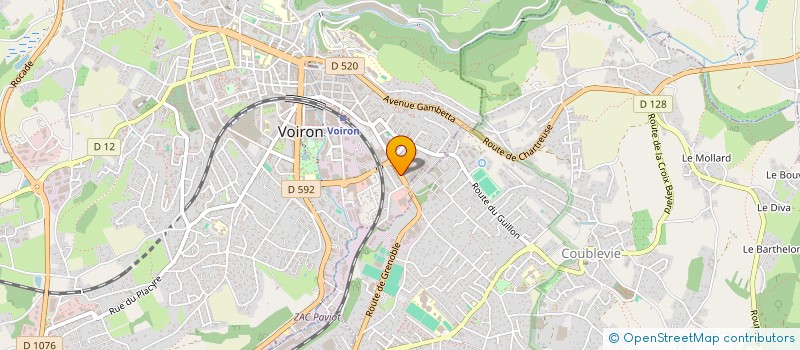 localisation de l'entreprise MADAME NATHALIE CALATAYUD  COLOMBE