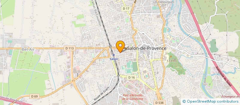 localisation de l'entreprise MADAME NATHALIE CALVEZ à SALON-DE-PROVENCE