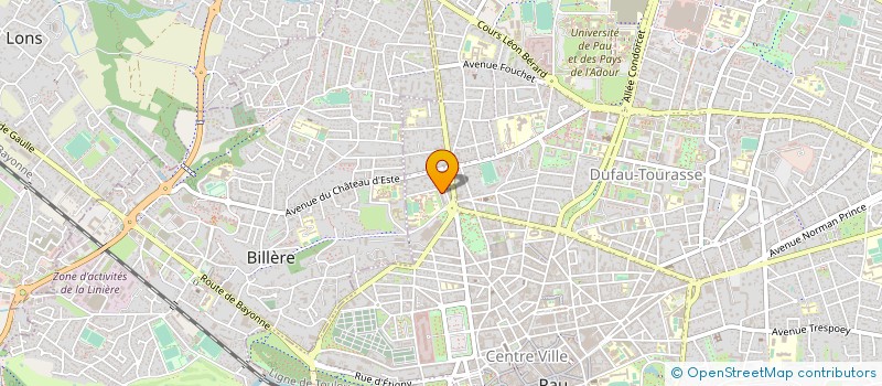 localisation de l'entreprise MADAME NATHALIE CAMIDEBACH à PAU