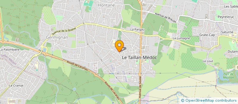 localisation de l'entreprise MADAME NATHALIE CAMPET à LE TAILLAN-MEDOC