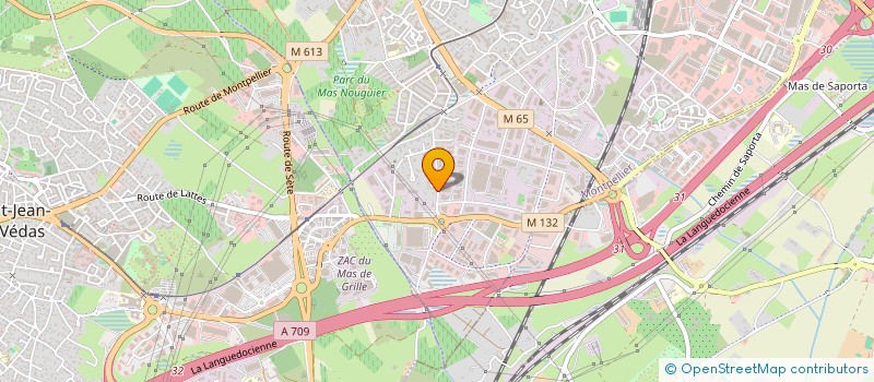 localisation de l'entreprise MADAME NATHALIE CAMPOS à MONTPELLIER
