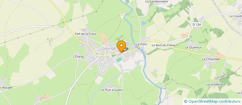 localisation de l'entreprise MADAME NATHALIE CAMUS  GOURGE