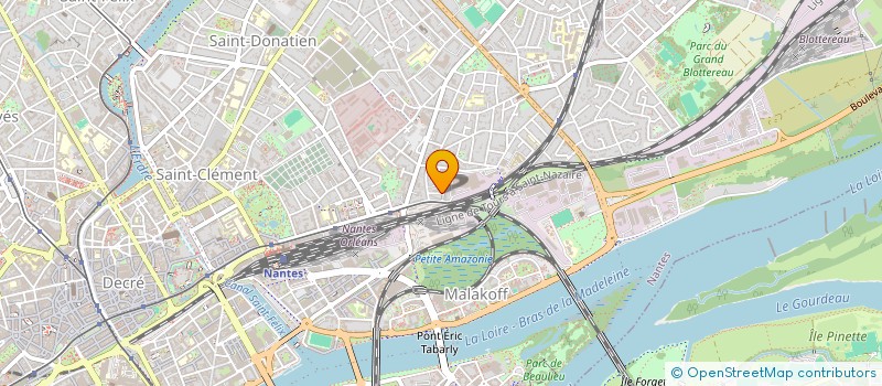 localisation de l'entreprise MADAME NATHALIE CAMUS  NANTES