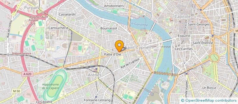 localisation de l'entreprise MADAME NATHALIE CANAL à TOULOUSE