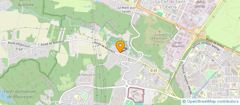 localisation de l'entreprise MADAME NATHALIE CAPBLANCQ-LABORDE  LE TREMBLAY-SUR-MAULDRE