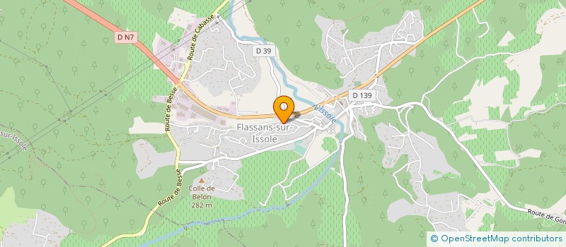 localisation de l'entreprise MADAME NATHALIE CAPUTO à FLASSANS-SUR-ISSOLE