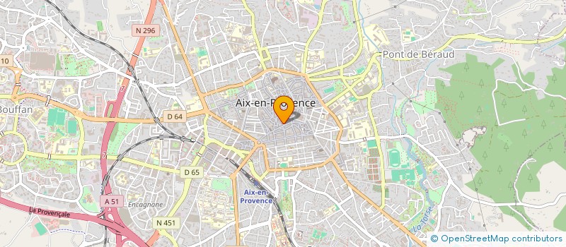 localisation de l'entreprise MADAME NATHALIE CARRIERE à AIX EN PROVENCE