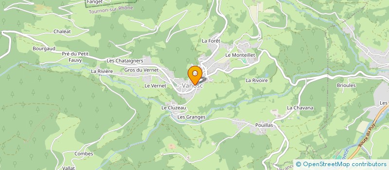 localisation de l'entreprise MADAME NATHALIE CASABO EMPRIN à VANOSC