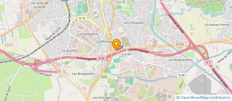 localisation de l'entreprise MADAME NATHALIE CASCIONE  SALON-DE-PROVENCE