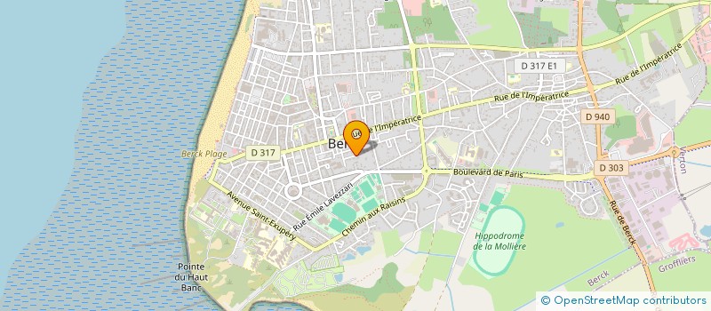 localisation de l'entreprise MADAME NATHALIE CASIMIR à BERCK