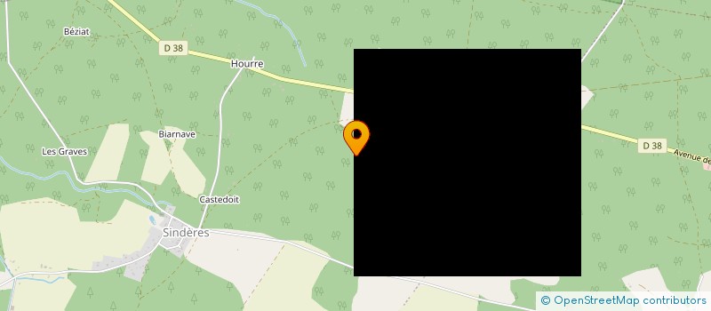 localisation de l'entreprise MADAME NATHALIE CASSAGNE  MORCENX-LA-NOUVELLE