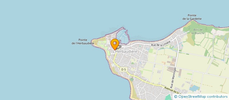 localisation de l'entreprise MADAME NATHALIE CASTRILLO à NOIRMOUTIER-EN-L'ILE