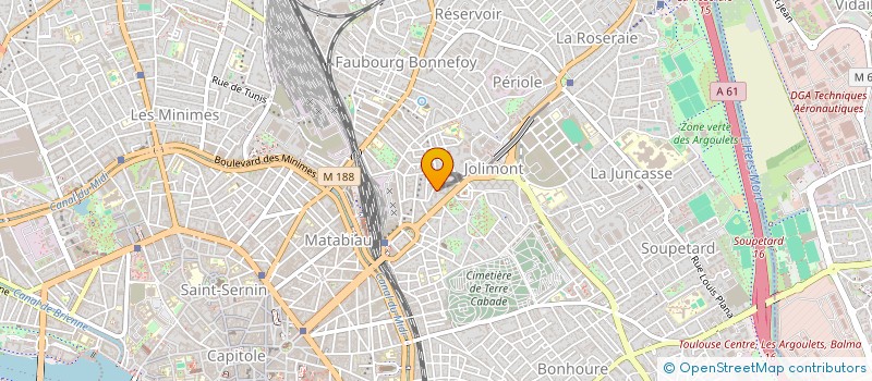 localisation de l'entreprise MADAME NATHALIE CAUVY à TOULOUSE