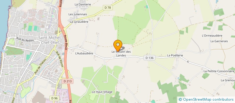 localisation de l'entreprise MADAME NATHALIE CAUX à SAINT-MICHEL-CHEF-CHEF