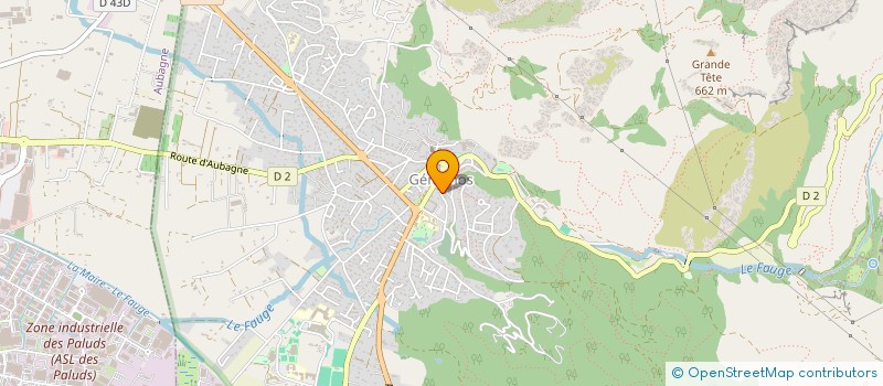 localisation de l'entreprise MADAME NATHALIE CAVASSE  GEMENOS