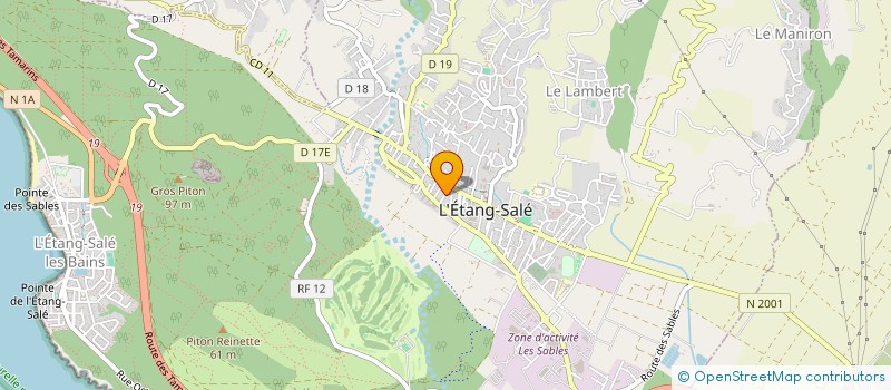 localisation de l'entreprise MADAME NATHALIE CAVERIVIERE  L'ETANG-SALE