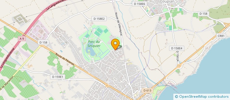 localisation de l'entreprise MADAME NATHALIE CAYZAC à MEZE