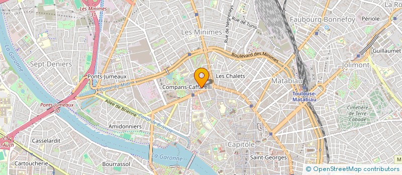 localisation de l'entreprise MADAME NATHALIE CAZALET-LAVIGNE à TOULOUSE