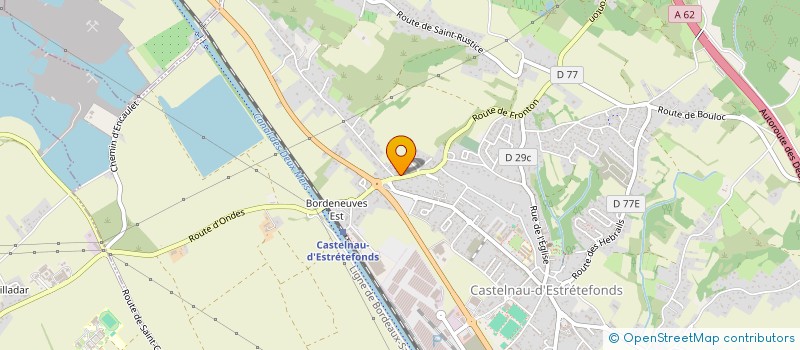 localisation de l'entreprise MADAME NATHALIE CAZOTTES  CASTELNAU-D'ESTRETEFONDS