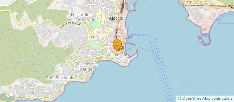 localisation de l'entreprise MADAME NATHALIE CELERI à AJACCIO