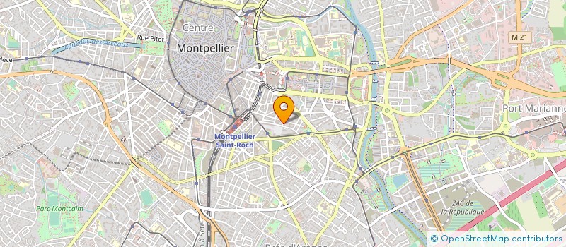 localisation de l'entreprise MADAME NATHALIE CELESTE à MONTPELLIER