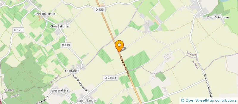 localisation de l'entreprise MADAME NATHALIE CENDRE  SAINT-LEGER