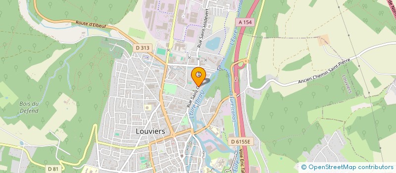 localisation de l'entreprise MADAME NATHALIE CERNEAU à LOUVIERS
