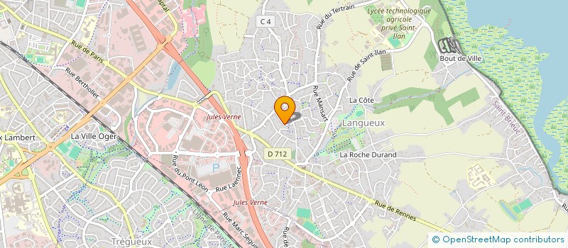 localisation de l'entreprise MADAME NATHALIE CESBRON à LANGUEUX