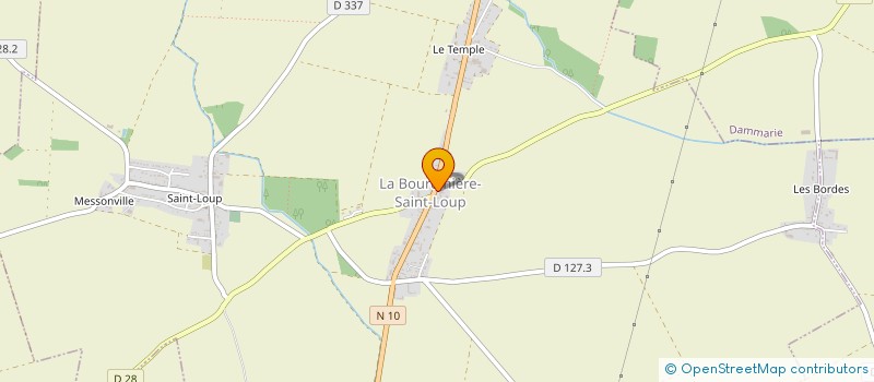 localisation de l'entreprise MADAME NATHALIE CHABOT à LA BOURDINIERE-SAINT-LOUP