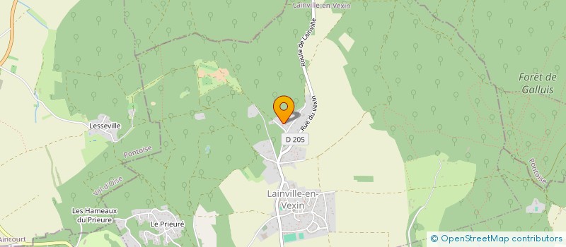 localisation de l'entreprise MADAME NATHALIE CHAIR à LAINVILLE-EN-VEXIN