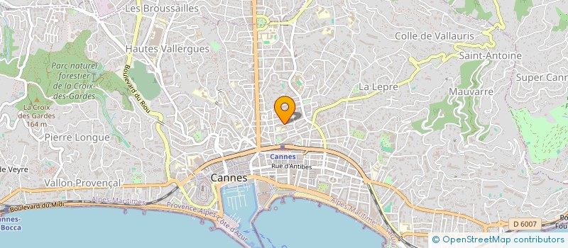 localisation de l'entreprise MADAME NATHALIE CHALEIL à CANNES