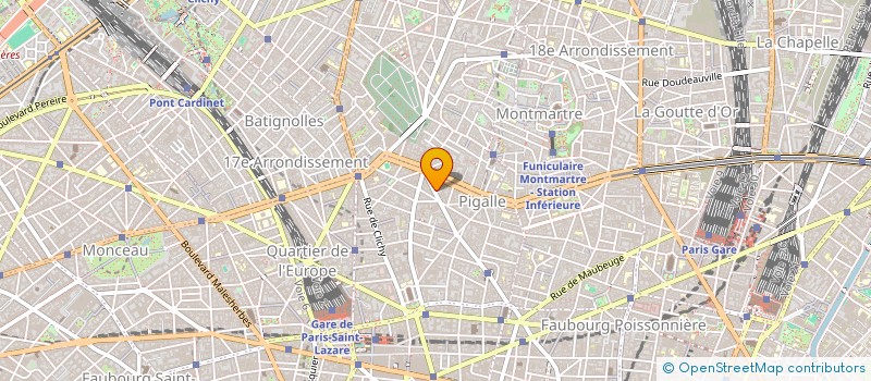 localisation de l'entreprise MADAME NATHALIE CHAMBAZ  PARIS