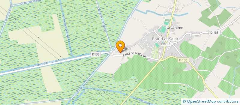 localisation de l'entreprise MADAME NATHALIE CHAMBRY  BRAUD-ET-SAINT-LOUIS