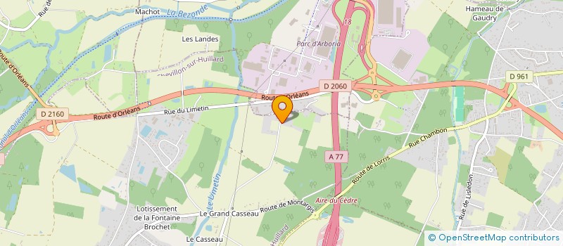 localisation de l'entreprise MADAME NATHALIE CHANET à CHEVILLON-SUR-HUILLARD