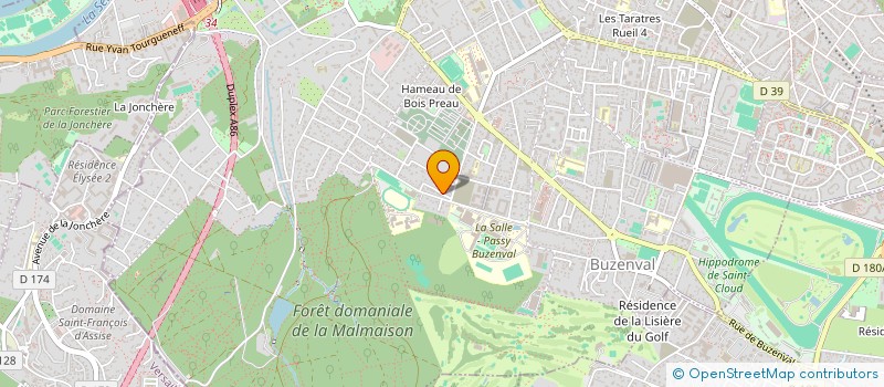 localisation de l'entreprise MADAME NATHALIE CHANET à RUEIL-MALMAISON