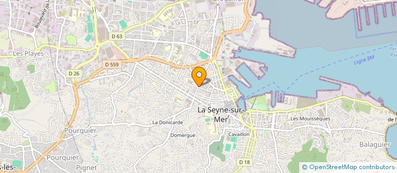 localisation de l'entreprise MADAME NATHALIE CHANNAN à LA SEYNE-SUR-MER