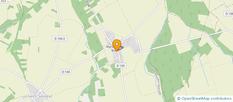 localisation de l'entreprise MADAME NATHALIE CHANTOIN à SAINT-SAUVEUR-MARVILLE