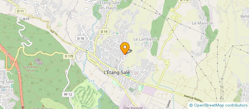 localisation de l'entreprise MADAME NATHALIE CHAPRON  L'ETANG-SALE