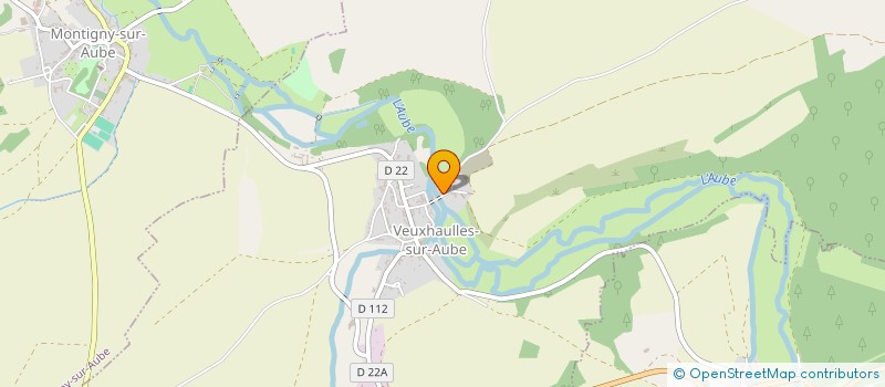 localisation de l'entreprise MADAME NATHALIE CHAPUIS  VEUXHAULLES-SUR-AUBE