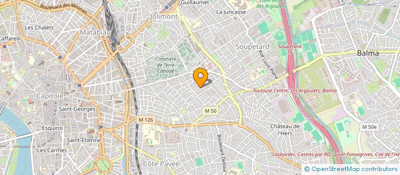 localisation de l'entreprise MADAME NATHALIE CHARRIE à TOULOUSE